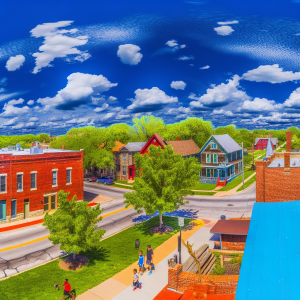 Kitchen Before and After Water Damage Restoration In East Lawrence KS