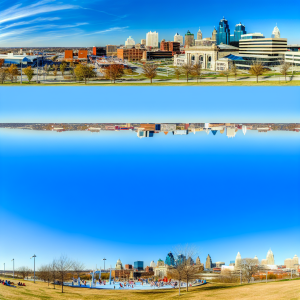 Kitchen Before and After Water Damage Restoration In Kansas City KS