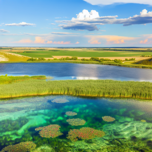 Kitchen Before and After Water Damage Restoration In Lake View Wakarusa Township KS